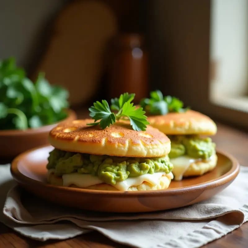 Arepas de Harina PAN con Queso y Aguacate: Receta Venezolana Rápida y Sin Gluten