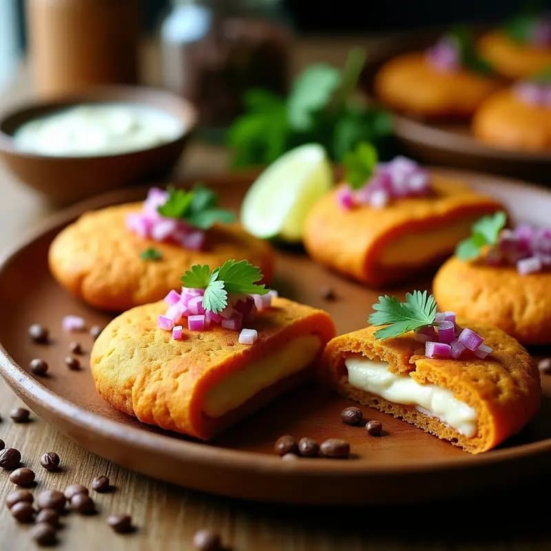 Arepas de Lentejas y Ñame: Receta Venezolana Vegana y Sin Harina en Airfryer