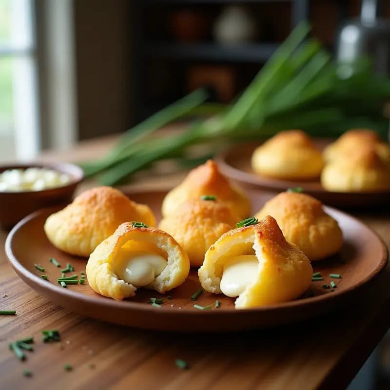 Arepas de Maíz Blanco con Queso de Cabra: Entrante Venezolano en Airfryer