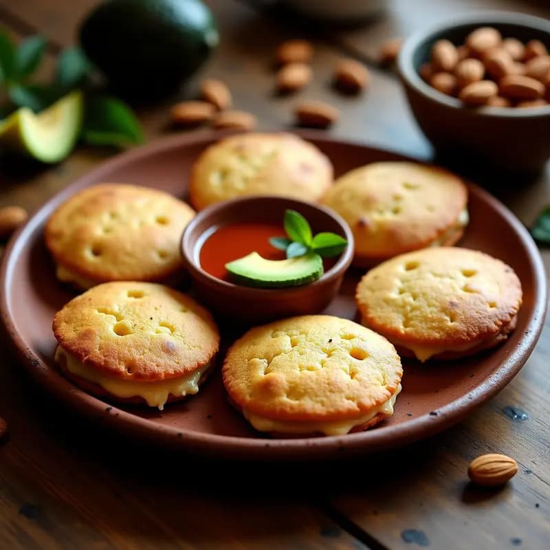 Arepas de Maíz Negro y Queso de Almendras: Receta Colombiana Vegana y Sin Lactosa