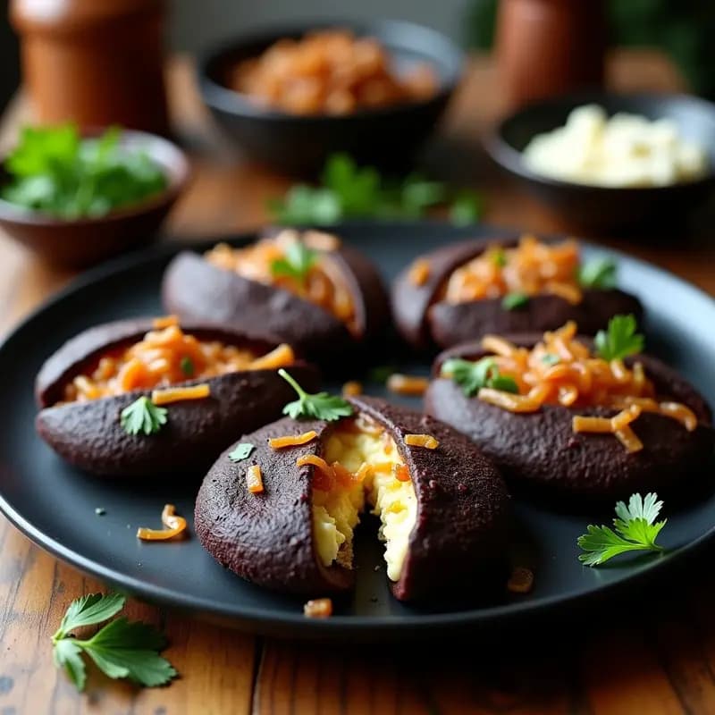 Arepas de Maíz Negro y Queso de Cabra: Receta Colombiana Sin Horno y Crujiente