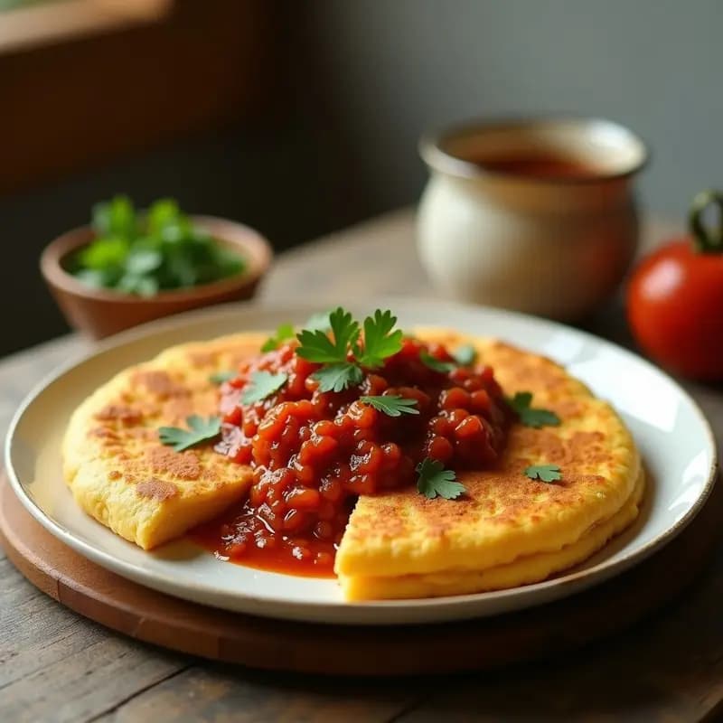 Arepas de Mijo y Queso de Mandioca con Hogao: Receta Colombiano-Venezolana Sin Gluten