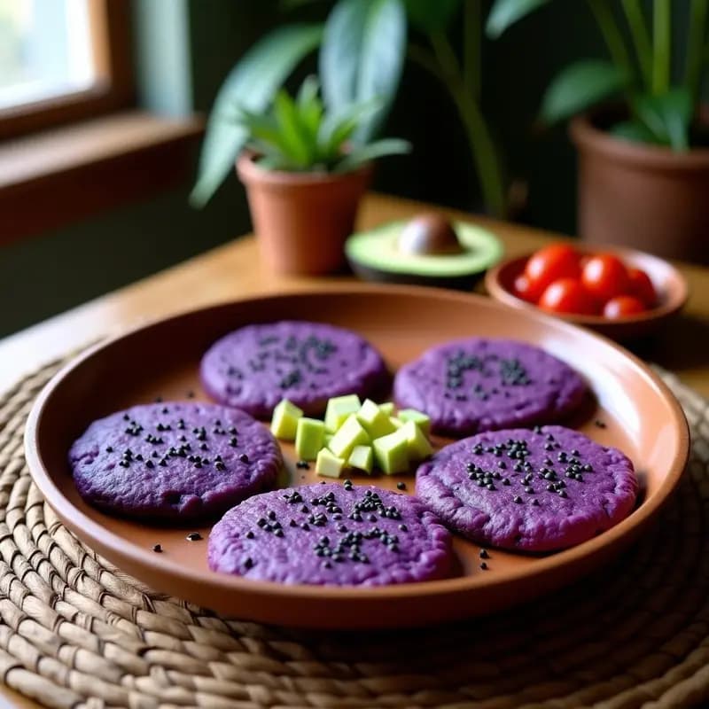 Arepas de Ñame y Espirulina: Desayuno Venezolano Vegano y Alto en Nutrientes