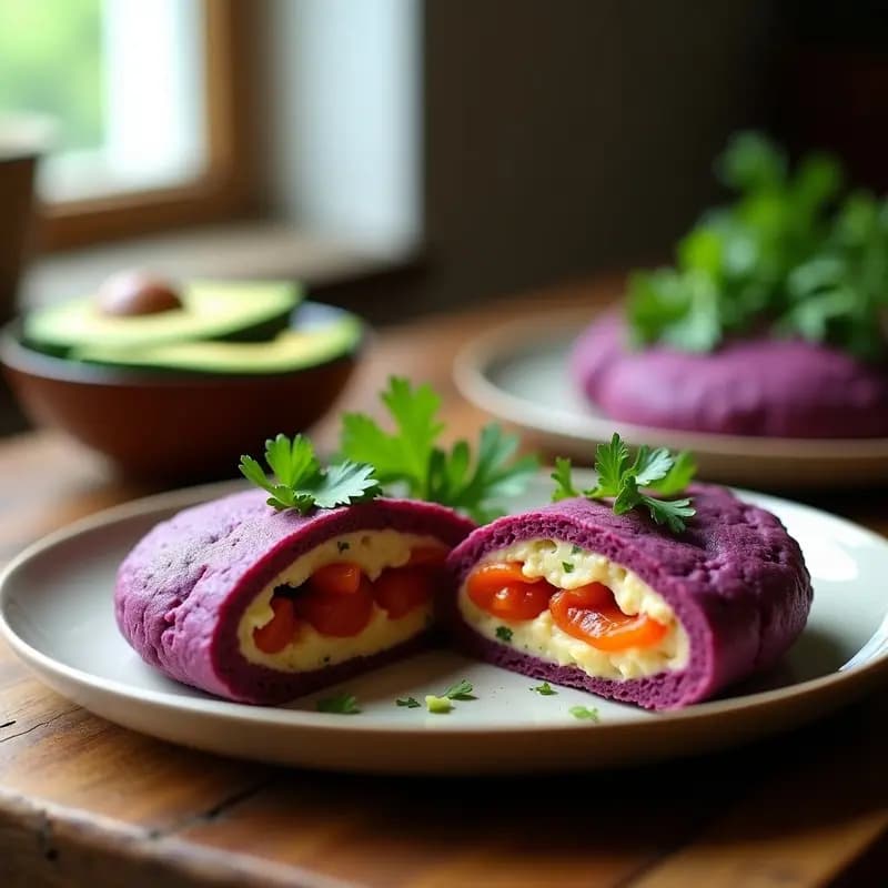 Arepas de Ñame Morado y Queso de Anacardo: Receta Venezolana Sin Maíz y Rica en Antioxidantes