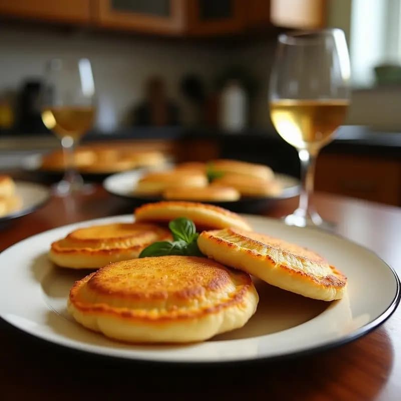 Arepas de Ñame Rellenas de Pollo Desmenuzado: Receta Venezolan Colombia Sin Gluten