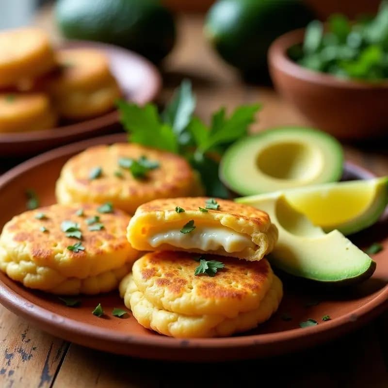 Arepas de Ñame y Queso de Cashews: Receta Venezolana Vegana y Sin Gluten en Comal