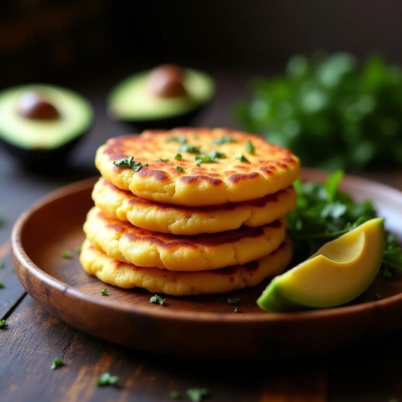 Arepas de Ñame y Queso de Castañas: Receta Colombiana Sin Gluten y Keto