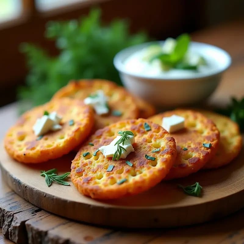 Arepas de Ñame y Queso Feta: Receta Venezolana-Giega Sin Harina en Airfryer