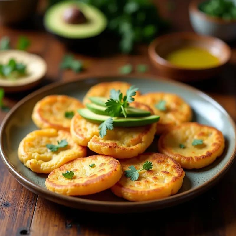 Arepas de Ñame y Queso Fresco: Versión Venezolana Keto con Harina de Almendra