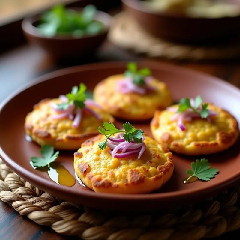 Arepas de Ñame y Queso Vegano: Receta Venezolana Crujiente en Plancha