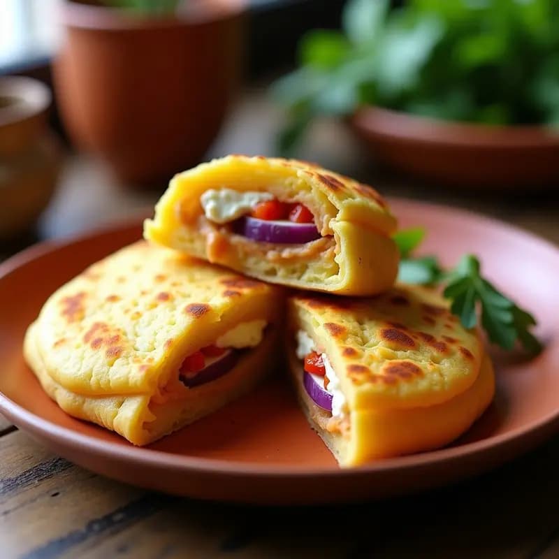 Arepas de Ñame y Queso Vegano: Receta colombiana sin maíz y alta en fibra