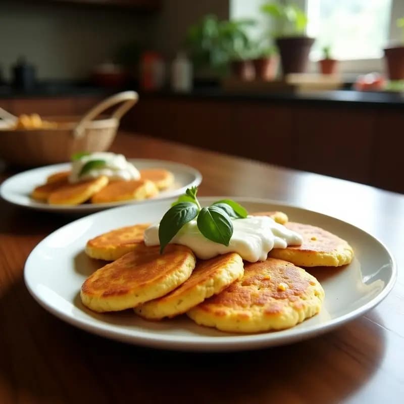 Arepas Rellenas de Pabello Venezuelano con Queso Blanco: Desayuno Energético en 15 Minutos