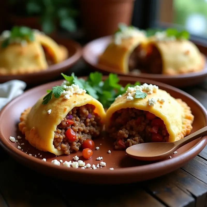 Arepas Rellenas de Pabello Venezuelano con Queso de Soja: Receta Vegana y Sin Horno