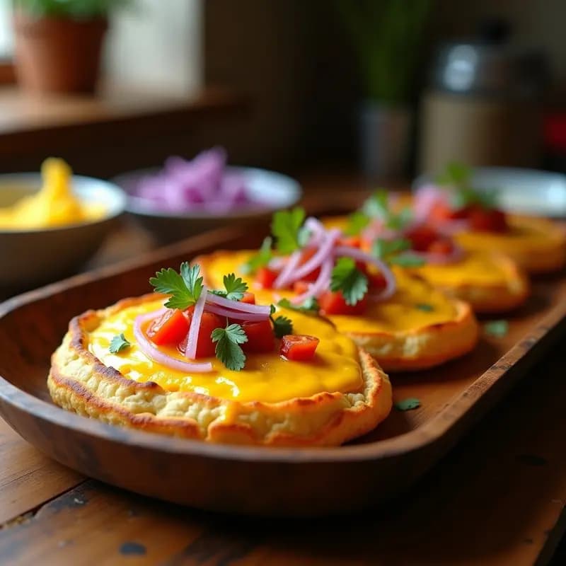 Arepas de Plátano Macho al Horno con Queso Vegano de Mandioca: Receta Colombiana Sin Harina