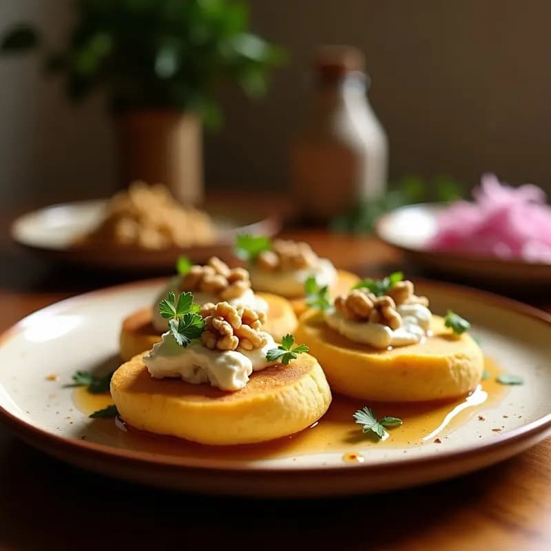 Arepas de Plátano Macho y Queso de Cabra: Receta Venolana Sin gluten con Toque Gourmet