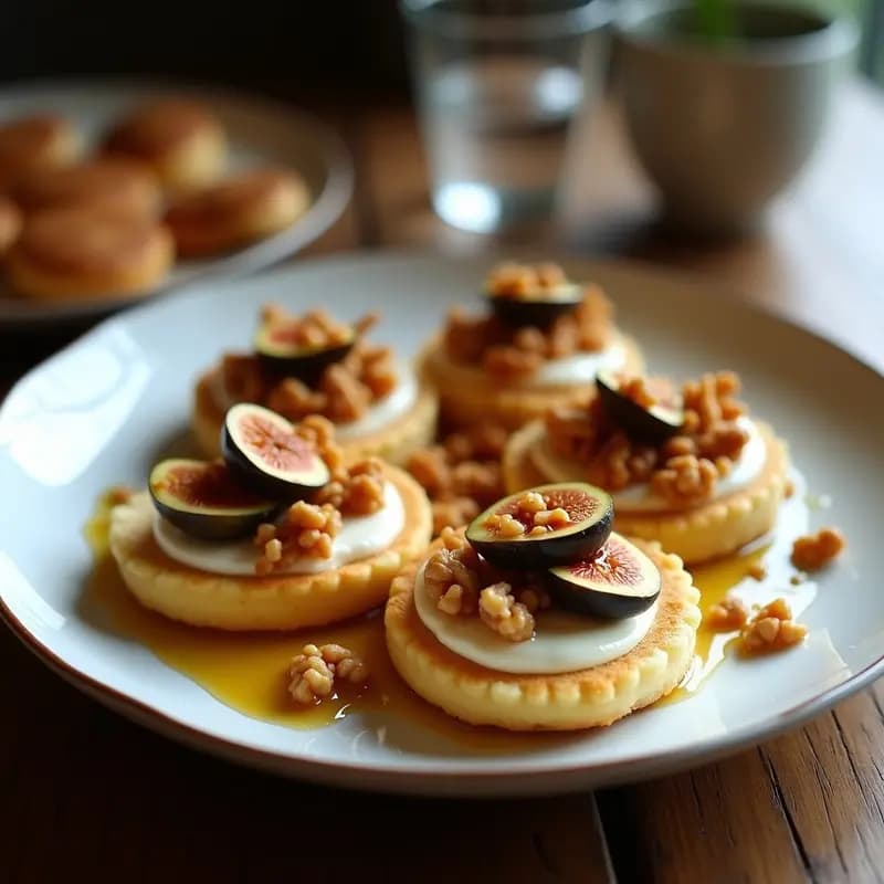 Arepas de Queso de Cabra y Higo Caramelizado: Receta Venezolana Dulce-Salada