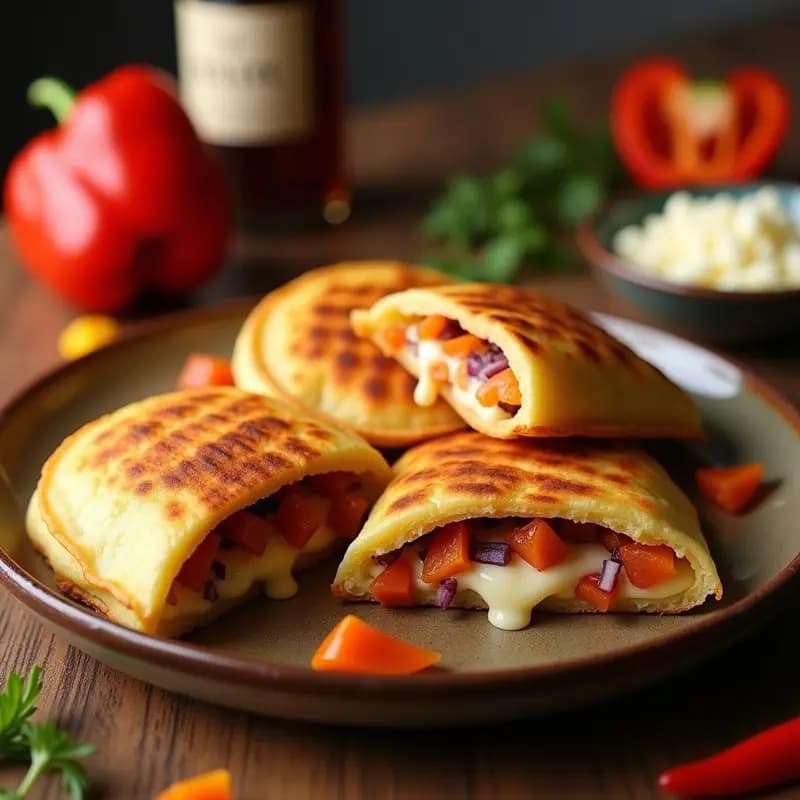 Arepas de Queso y Chicharrón: Receta Venezuelana Crujiente y Reconfortante en Airfryer