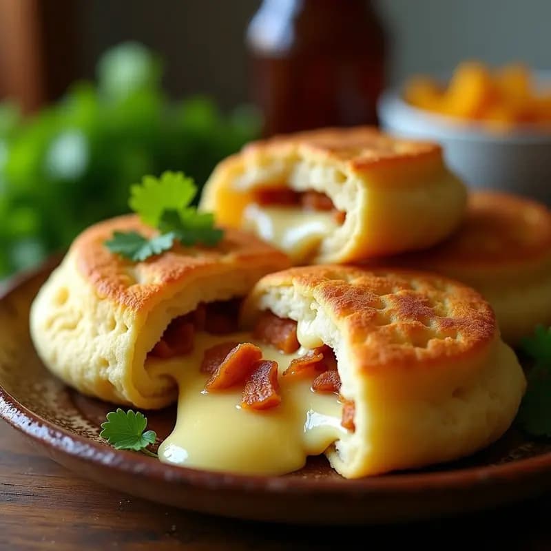 Arepas de Queso y Chicharrón: Receta Venezolana Clásica para Desayuno o Cena