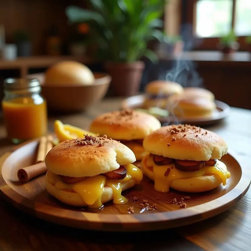 Arepas Rellenas de Queso Guyanés y Plátano Maduro: Receta Caribeña Dulce-Salada en Airfryer
