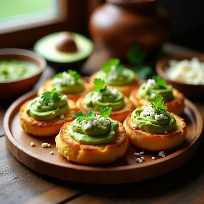 Arepas de Queso y Maíz Tostado: Receta Venezolana Crujiente con Relleno de Aguacate