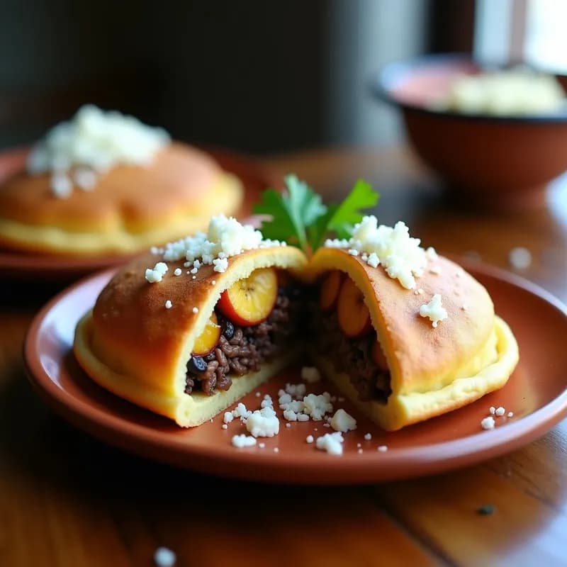 Arepas Rellenas de Pabellón Venezolano: Receta en Airfryer en 25 Minutos