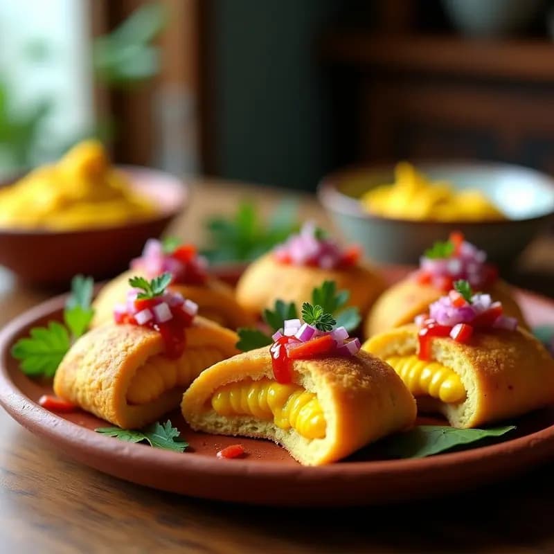 Arepas de Ñame y Queso de Cúrcuma: Receta Colombiana-Venezolana Sin Harina y Sin Lactosa