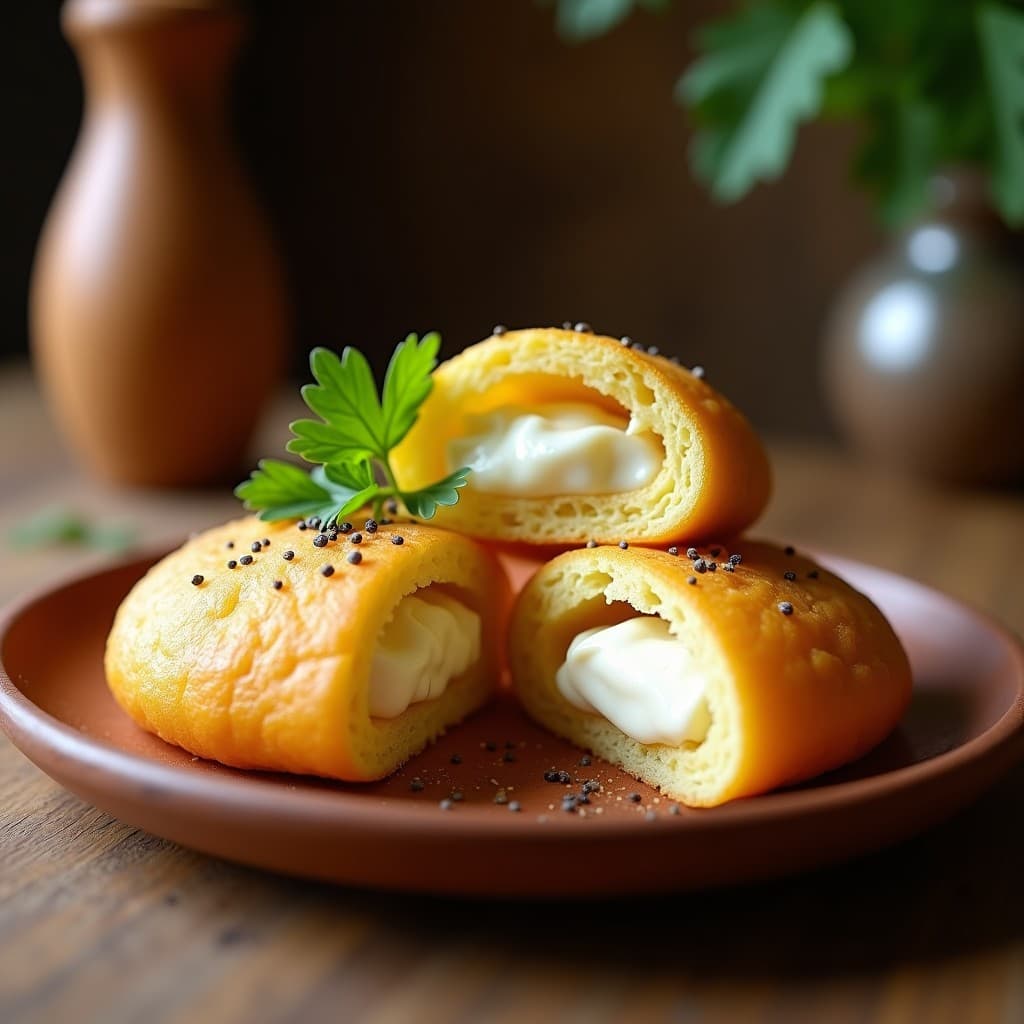 Arepas de Yuca Fermentada Rellenas de Queso de Soja: Receta Colombiana Vegana y Probiótica