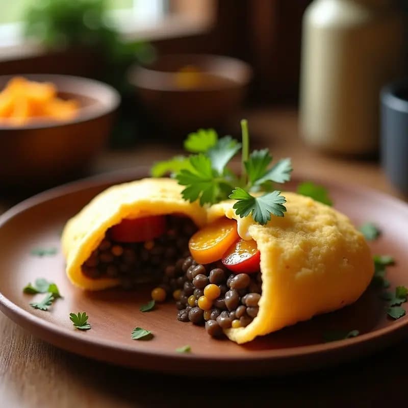 Arepas de Yuca Rellenas de Pabellón Vegano: Receta Venezolana Sin Harina de Maíz