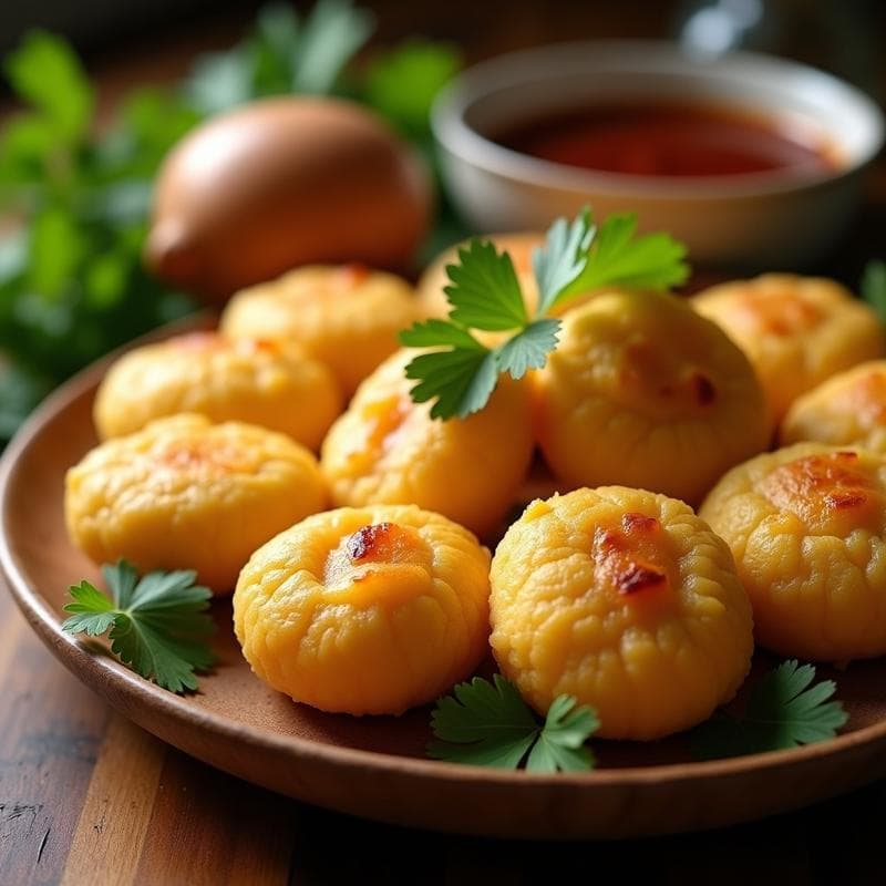 Arepas de Yuca Rellenas de Queso de Burro: Receta Colombiana Tradicional en Airfryer