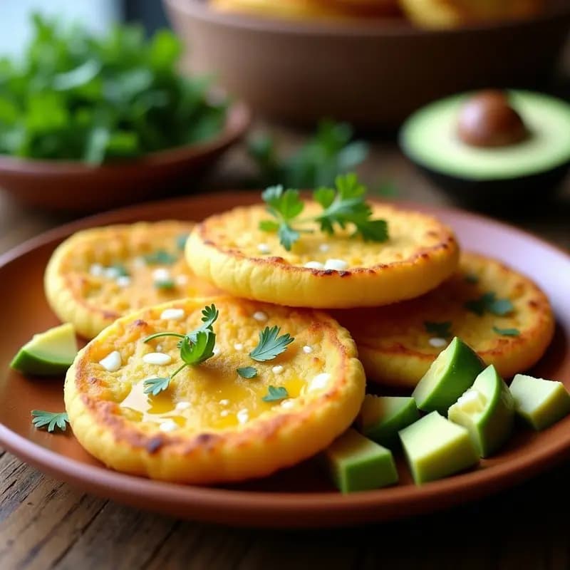 Arepas Venezuelanas de Yuca y Queso de Cabra: Versión Sin Harina y Keto