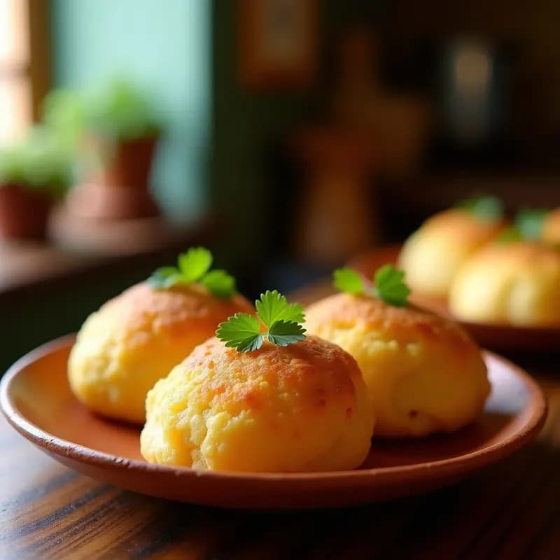 Arepas de Yuca Rellena de Carimañola: Receta Colombiana Sin Gluten y Extra Crujiente