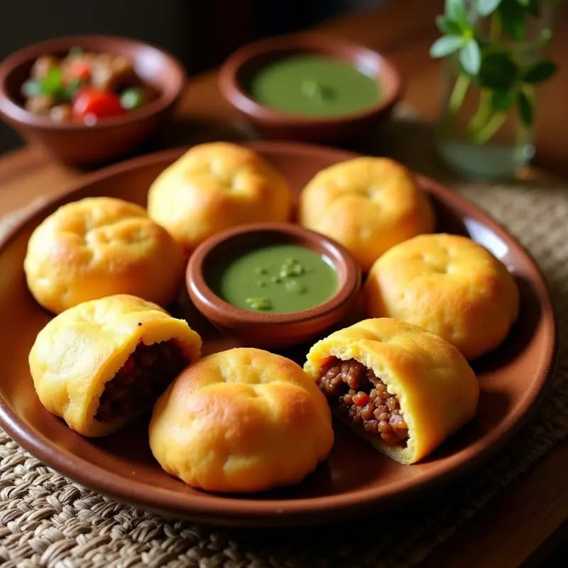 Arepas de Yucca Rellenas de Picadillo de Sincelejo: Receta Colombiana Sin Gluten