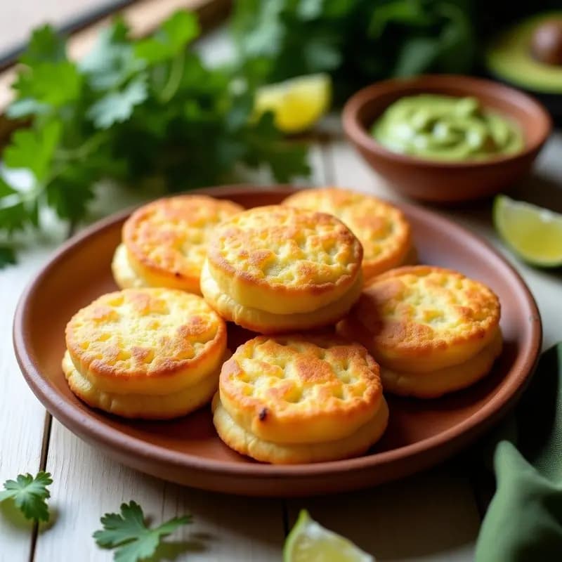Arepas Venezolanas de Yucca y Queso Palmito: Receta Sin Gluten y Crujiente en Airfryer
