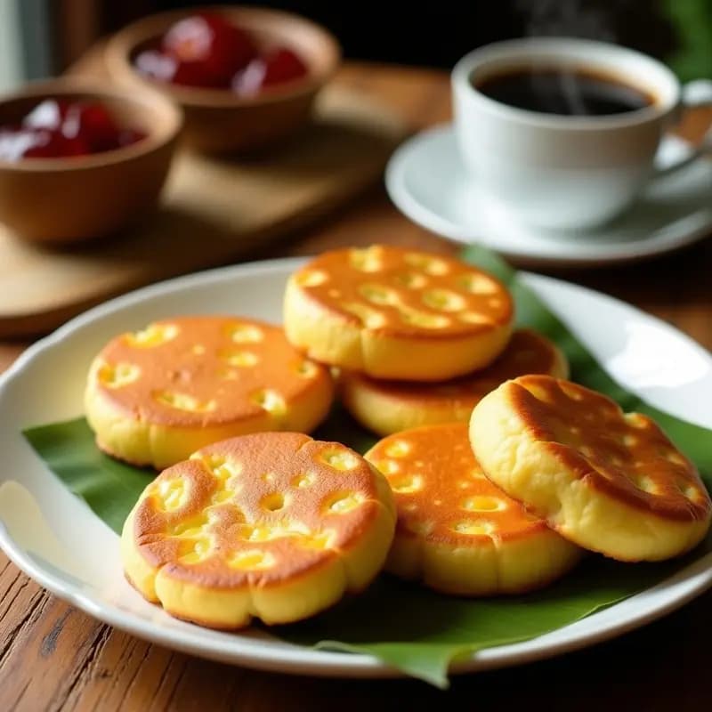 Arepitas Dulces de Maíz y Queso: Desayuno Colombiano en Airfryer sin Aceite