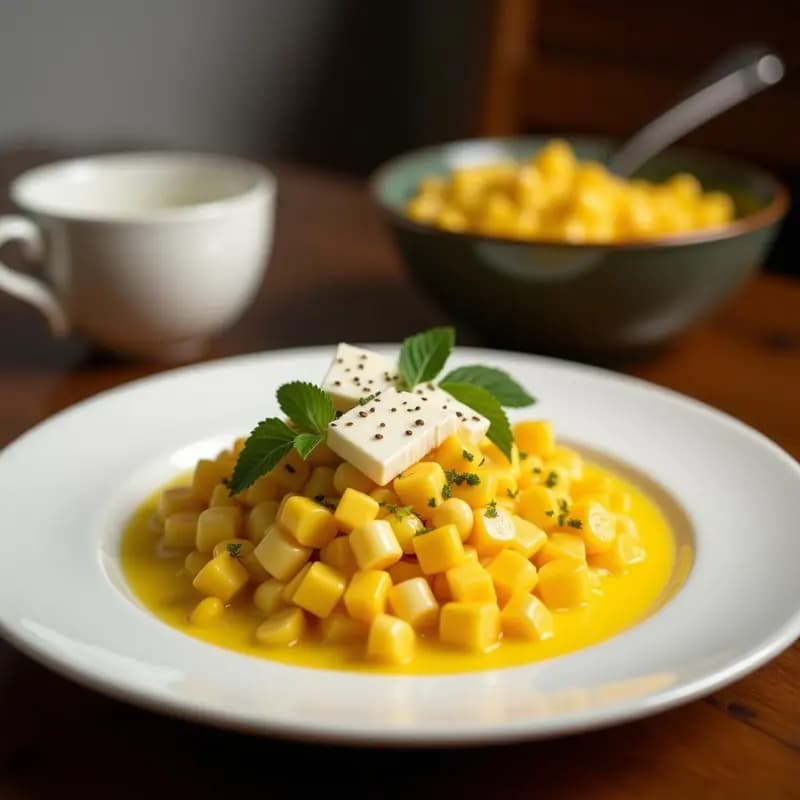  Arepitas de Maíz Staffel con Queso Blanco: Desayuno Venezolano Tradicional y Esponjoso