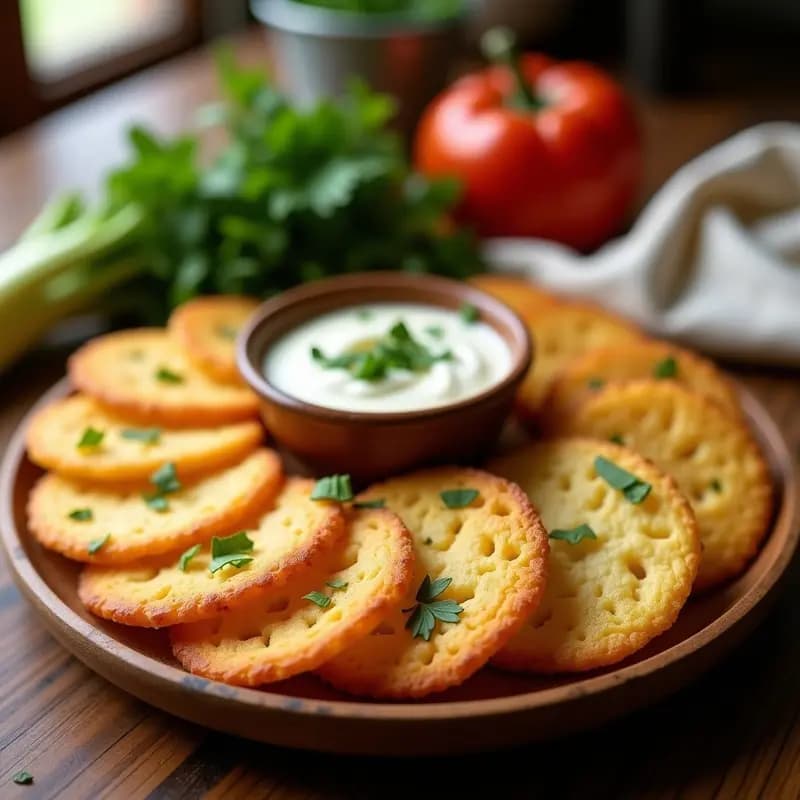 Arepitas de Yuca y Queso de Mandioca: Entrante Venezolano Sin Gluten para Freír en Airfryer