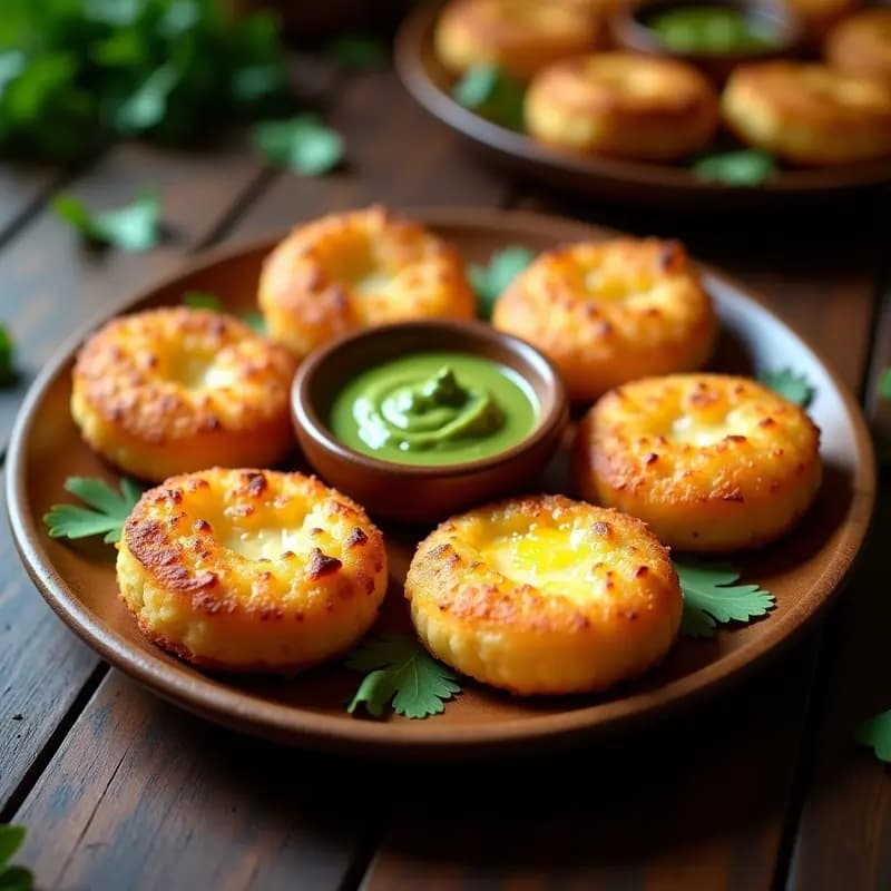 Arepo Maleñas de Yuca y Queso de Cabra: Receta Colombiana Crujiente en Airfryer