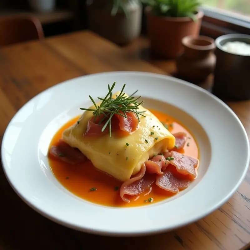 Aros de Cebolla con Queso Fundido y Jamón Serrano: Aperitivo Crujiente y Salado