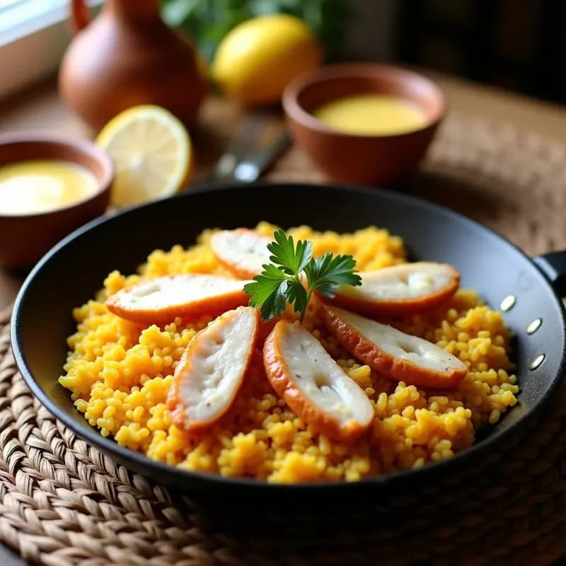 Arroz a banda alicantino con rape y alioli: Receta de pescadores auténtica y sin complicaciones