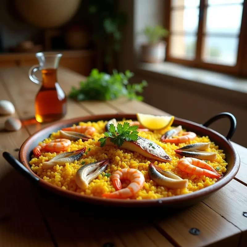 Arroz a Banda Alicantino: Receta de Pescadores con Caldo de Pescado y Azafrán