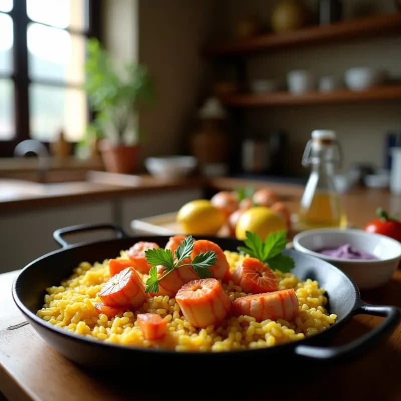 Arroz a banda con bogavante y alioli de ajo morado: Receta de Pescadores Alicantinos en 45 Minutos