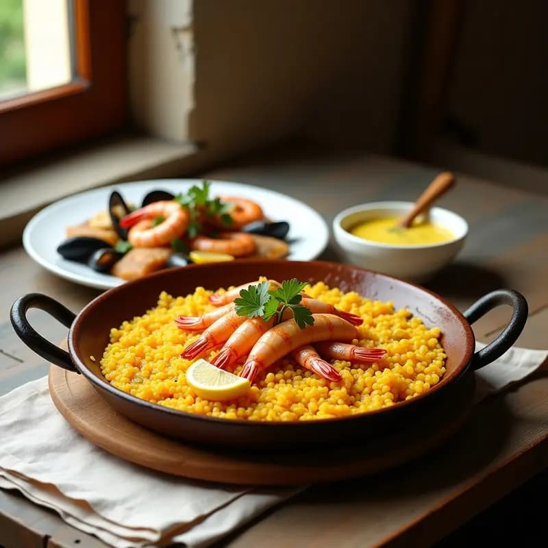 Arroz a Banda con Ñora y Separación de Mariscos: Receta de Pescadores Alicantina