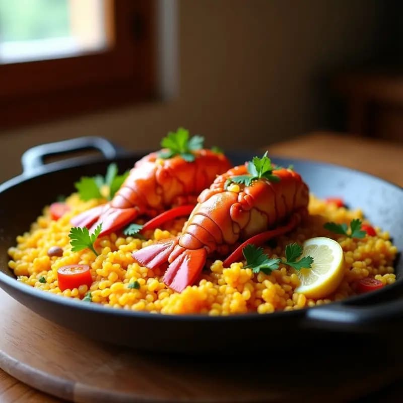 Arroz con Bogavante a la Catalana: Receta de Mar Costera y Festiva