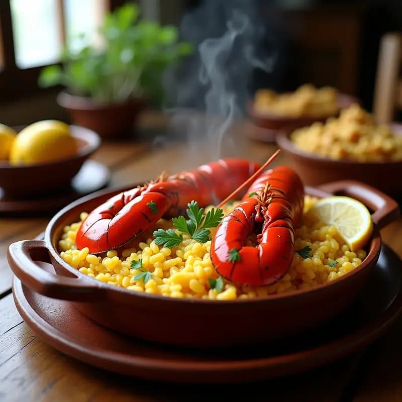 Arroz con Bogavante a la Cazuela: Receta de Lujo al Alcance de Todos