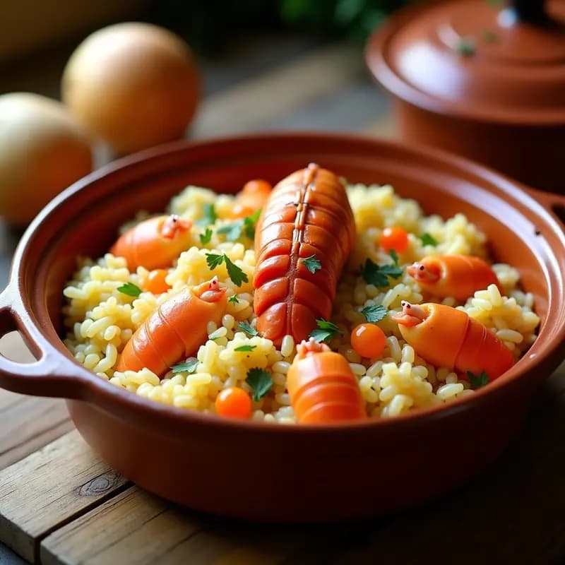 Arroz con Bogavante a la Zorrilla: Receta Gallega de Marisco