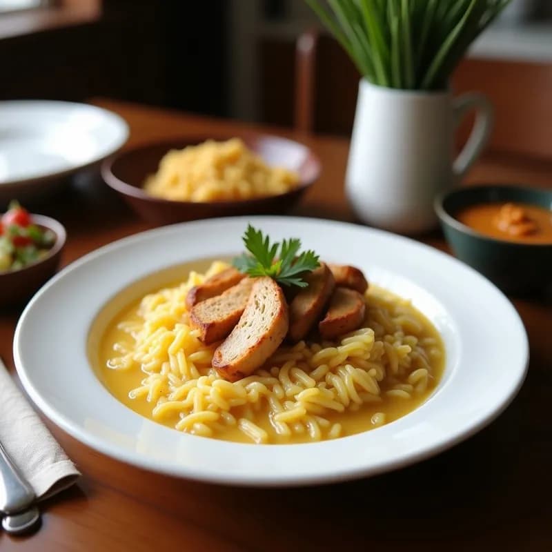 Arroz Caldo Filipino: Receta Tradicional con Pollo y Jengibre en 40 Minutos