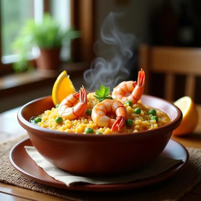 Arroz caldoso con bogavante y azahar: Receta de pescadores gallega gourmet