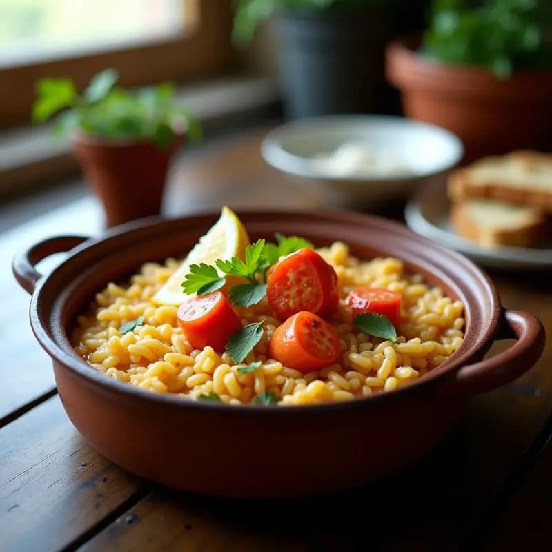 Arroz Caldoso con Bogavante y Ñoras: Receta de Pescadores Gallegos paso a paso