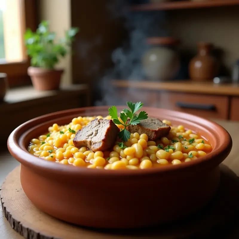 Arroz Caldoso con Costilla y Garrofó: Receta Valenciana de Cuchara para Frío