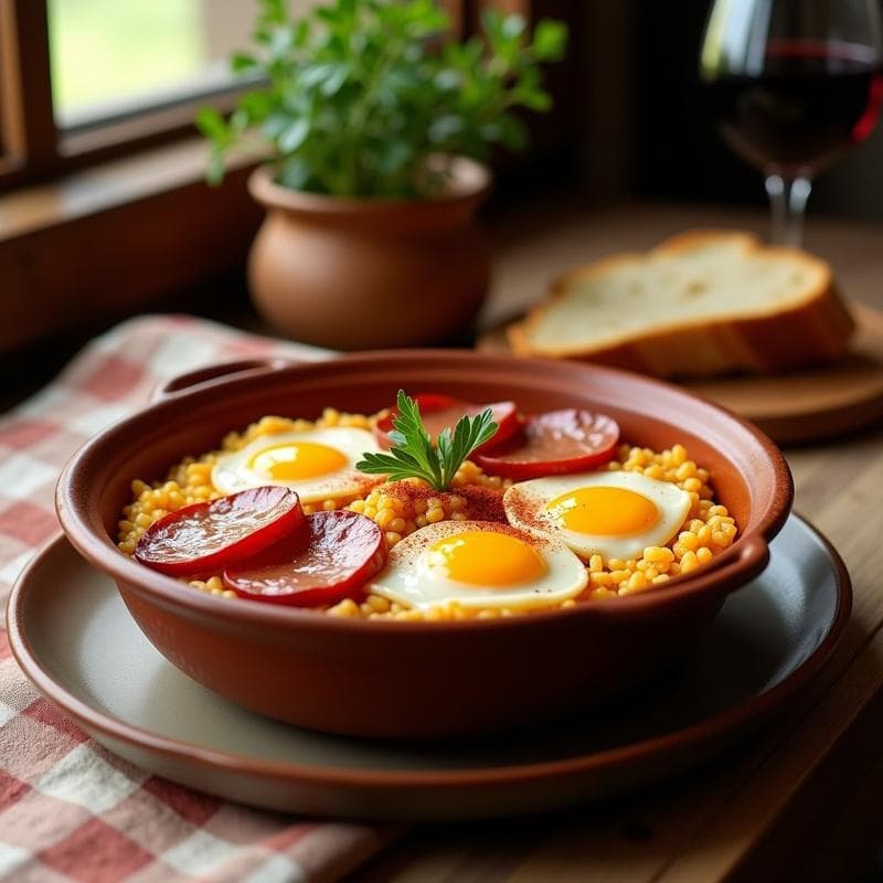 Arroz con Huevos y Chorizo: Receta de la Abuela Fácil y Rápida en 25 Minutos